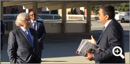 Sec. of Energy Ernest Moniz visits UCLA