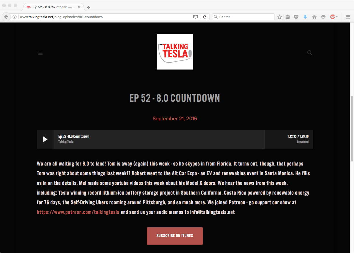 Talking Tesla Podcast - 8.0 Countdown